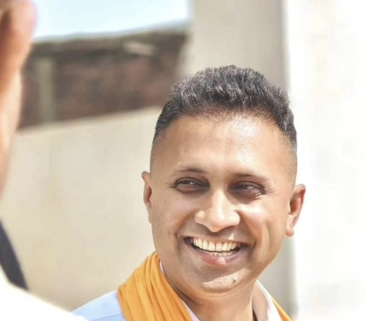 Temple Visit — With Devotees, Buxar
