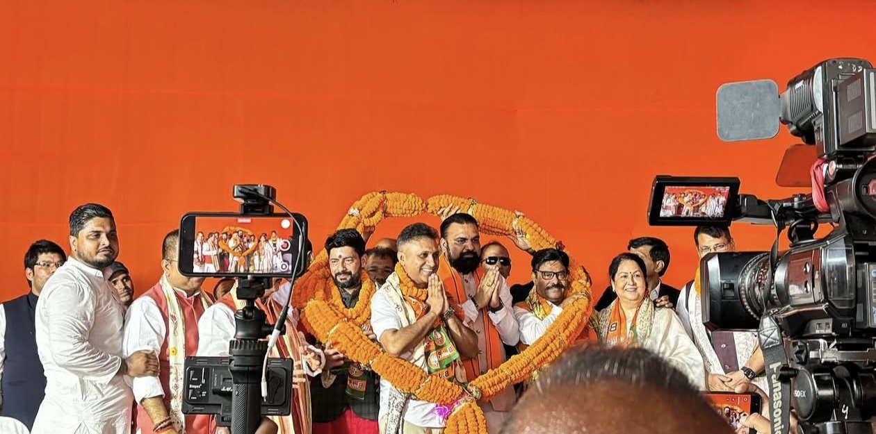 Padyatra with Workers — Buxar
