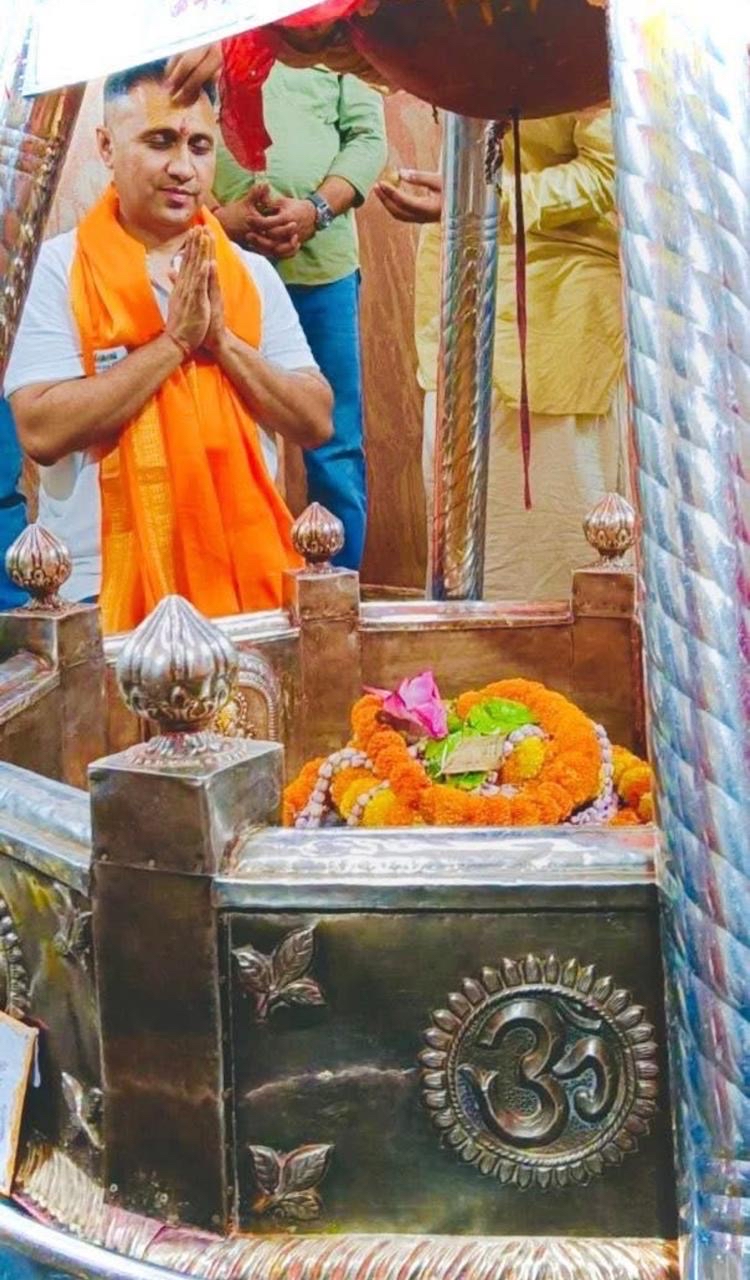Temple Visit — Prayers at the Shrine