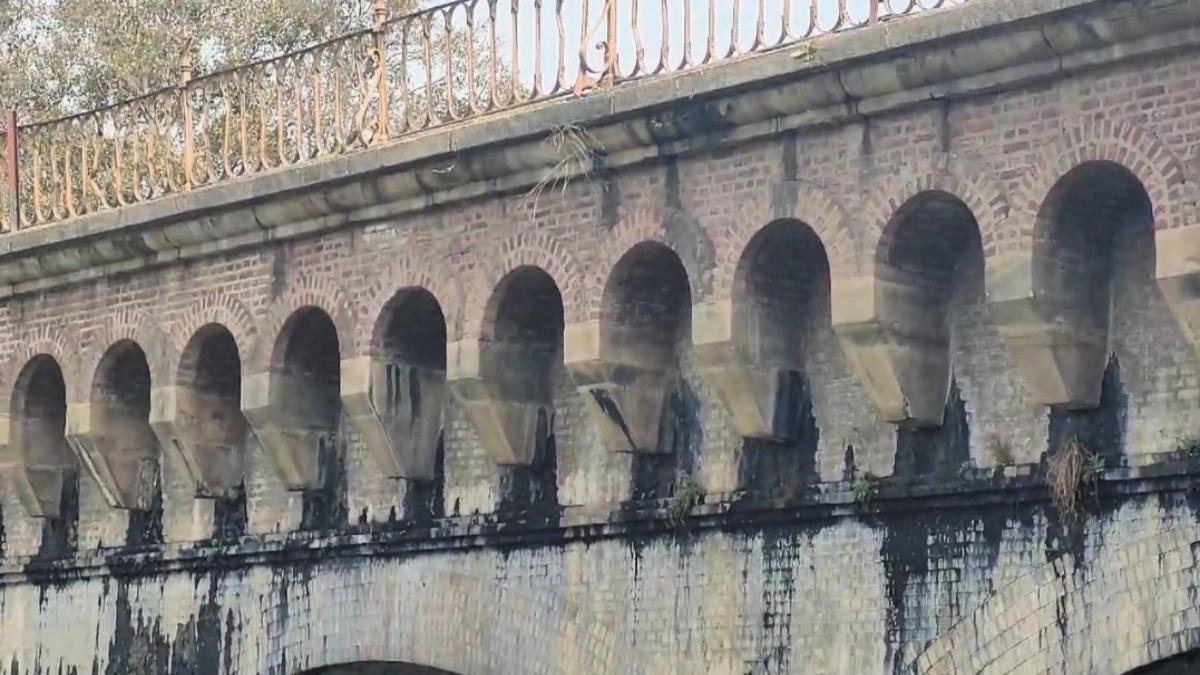 Sikraul Lock Bridge brick arches