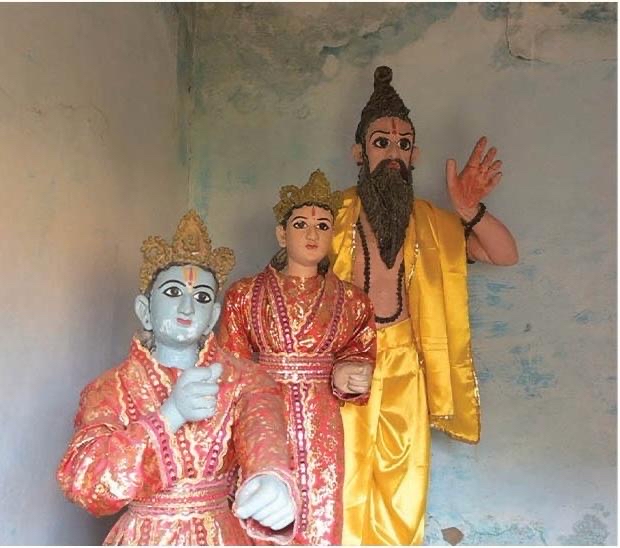 Vishwamitra Ashram idols